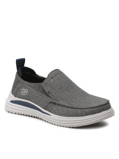 Слипоны Evers 204472/CHAR Skechers серый 46 EU