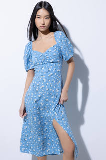 Платье женское Incity 1.1.1.23.01.44.06829 голубое XL