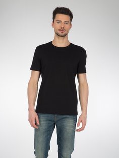 Футболка мужская Colins CLTKTTSHM0022575_q1.v1 черная L Colins