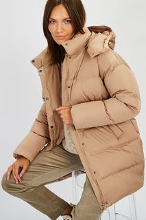 Пуховик женский Baon B001517 бежевый S