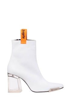 Ботильоны женские Palm Angels 105169 белые 38 EU