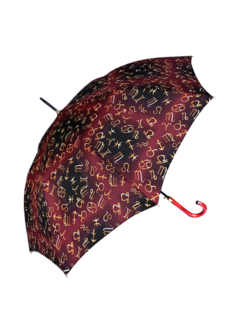 Зонт женский ZEST 51626 тёмно-бордовый