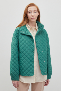 Куртка женская Finn Flare FBD11009 зеленая XS