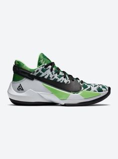 Кроссовки мужские Nike Zoom Freak 2 Gfx зеленые 10 US