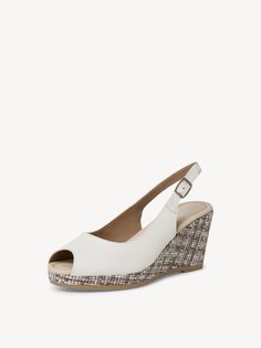 Босоножки женские Tamaris 1-1-28375-20 белые 38 RU