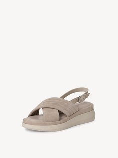 Босоножки женские Tamaris 1-1-28306-20 бежевые 37 RU