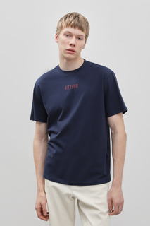 Футболка мужская Finn Flare FBD21059 синяя XL