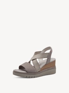 Босоножки женские Tamaris 1-1-28317-20 бежевые 38 RU