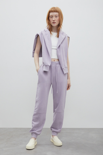 Спортивные брюки женские Finn Flare FBD110195 серые 2XL