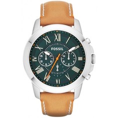 Наручные часы мужские Fossil FS4918 бежевые