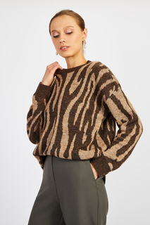 Джемпер женский Baon B1322567 коричневый XS