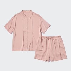 Пижама женская UNIQLO 454534COL11 розовая L (доставка из-за рубежа)