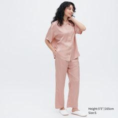 Пижама женская UNIQLO 456458COL11 розовая XS (доставка из-за рубежа)