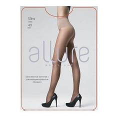 Колготки женские ALLURE коричневые 2