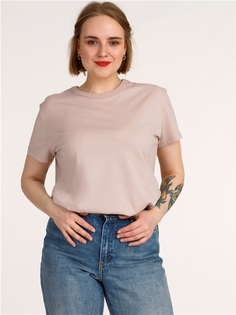 Футболка женская Апрель 1ЖДФК4110001 бежевая 116/164