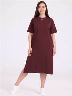 Платье женское Апрель 1ЖПК4060804 бордовое 120/164