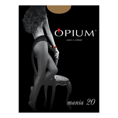 Колготки женские Opium коричневые 2