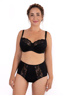 Трусы женские Lauma Everyday черные 3XL