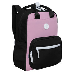 Рюкзак женский Grizzly RXL-326-3, черный - лиловый