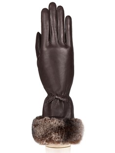Перчатки женские Eleganzza IS01263 коричневые 6.5