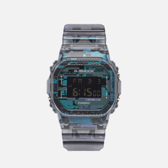 Наручные часы CASIO G-SHOCK DW-5600NN-1 Digital Glitch синий, Размер ONE SIZE