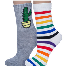 Комплект носков унисекс Hobby Line 2-801У разноцветных 36-40