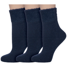 Комплект носков женских Hobby Line 3-7805-1 синих 36-40