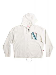 Куртка мужская Quiksilver EQYJK03946 белая 2XL