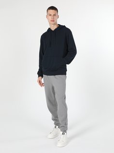 Худи мужское Colins CL1055785_Q1.V1 синее M Colins