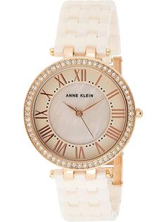 Наручные часы женские Anne Klein AK/2130RGLP розовые