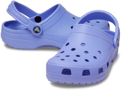 Шлепанцы унисекс Crocs Classic 10001-5PY фиолетовые 39-40 RU