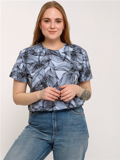 Футболка женская Апрель 1ЖДФК3305001н голубая 116/164