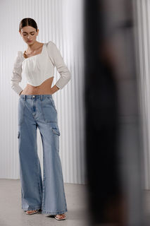 Джинсы женские Incity 1.1.1.23.01.08.00775 синие 27W/32L