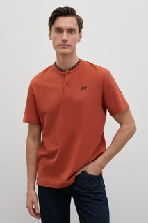 Футболка мужская Finn Flare FSD21040 коричневая 2XL