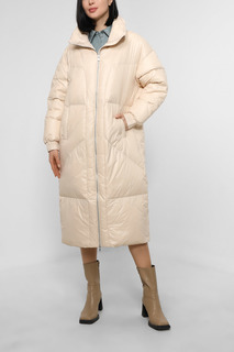 Пальто женское Belucci BL22096124-017 бежевое 42 RU