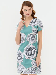 Платье женское VAY 5231-3751 зеленое 48 RU