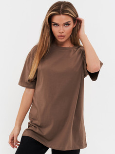 Футболка женская Little Secret 022038 коричневая One Size