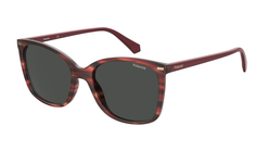 Солнцезащитные очки женские Polaroid PLD 4108/S RED HAVNA коричневые