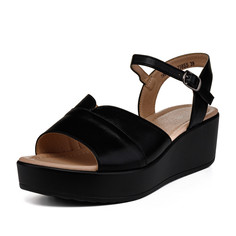 Босоножки женские INSTREET 199-31WB-798SS черные 37 RU