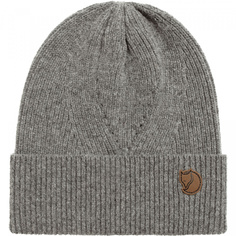 Шапка бини женская Fjallraven Directional Rib Beanie grey, р 54-60