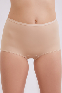 Трусы женские Lauma Brief Daily бежевые 4XL/5XL