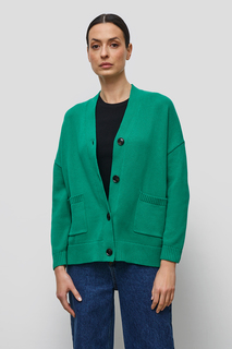 Кардиган женский Baon B1422001 зеленый XL