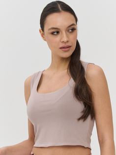 Топ женский VAY 5231-3727/10 бежевый 46 RU