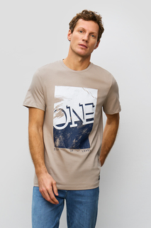 Футболка мужская Baon B7323003 бежевая M