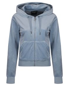 Толстовка женская Juicy Couture JCAP176/320 голубая 44 RU