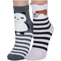 Комплект носков женских Hobby Line 2-3Д5 разноцветных 36-40