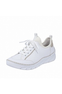 Полуботинки женские Rieker 55067-80 белые 38 RU