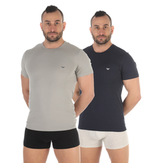 Комплект футболок мужских Emporio Armani 111267_CC717 серых L
