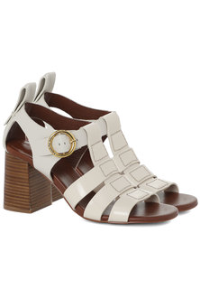 Босоножки женские See by Chloe 140788 бежевые 38.5 RU