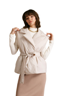 Утепленный жилет женский Baon B1622002 бежевый XL